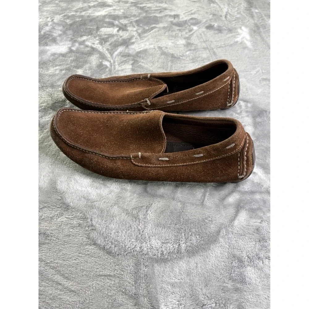 Prada Driving Loafer Men's Casual EU 40 Brown Loafers